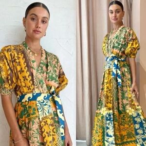 Alemais Archie Linen Dress